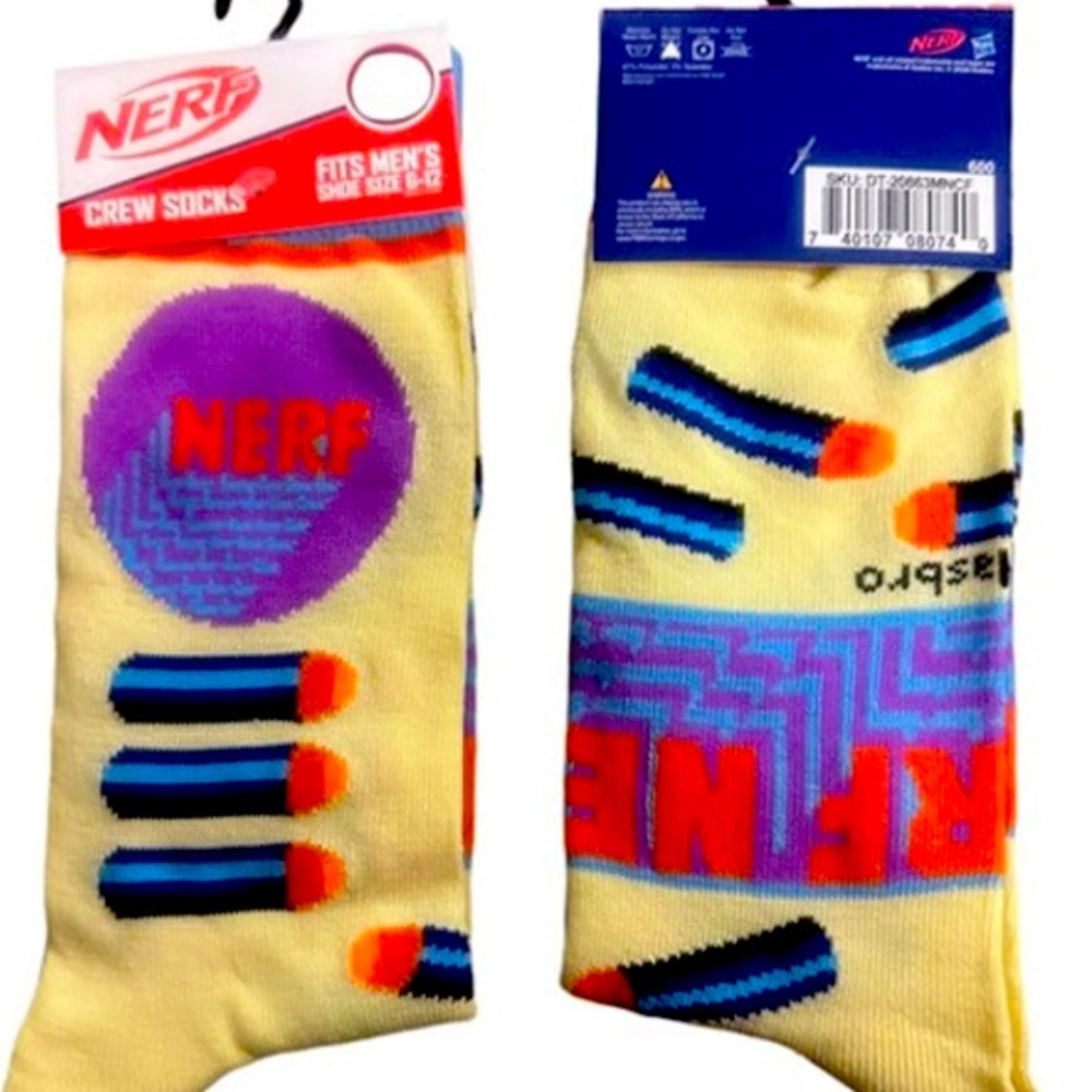 Nerf Crew Socks 🧦